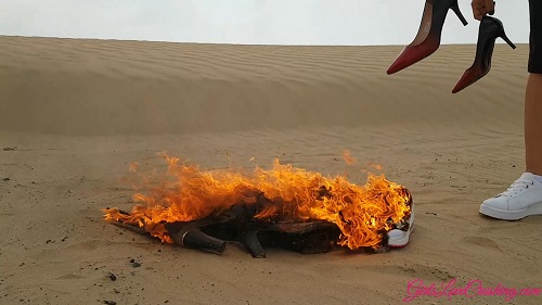 Anastasija 41 - Burning her Shoes